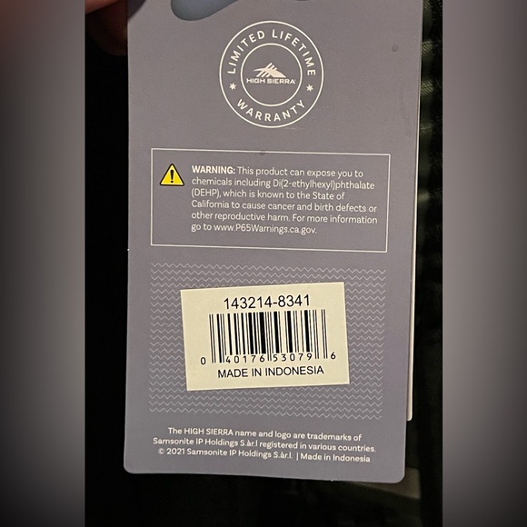 High Sierra Pathway 2.0 45L Backpack Hiking Camping Forest Green Black NEW - Picture 13 of 13